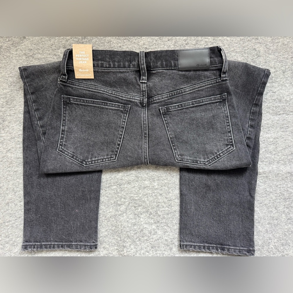 Madewell Women's Gray High Rise Jeans - Picture 3 of 3